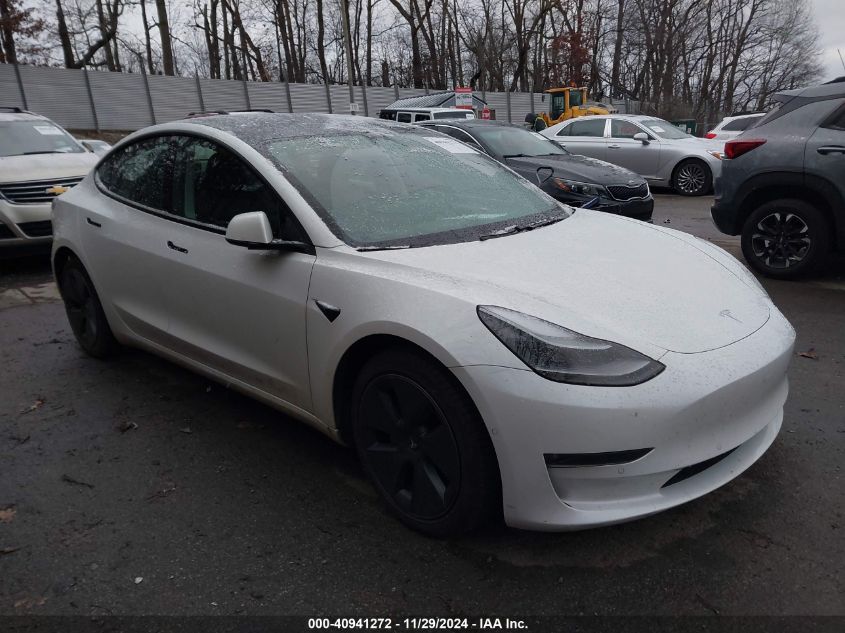 VIN 5YJ3E1EB7MF031445 2021 Tesla Model 3, Long Rang... no.6