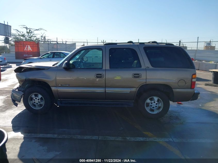 2003 Chevrolet Tahoe Lt VIN: 1GNEC13T53R139198 Lot: 40941280