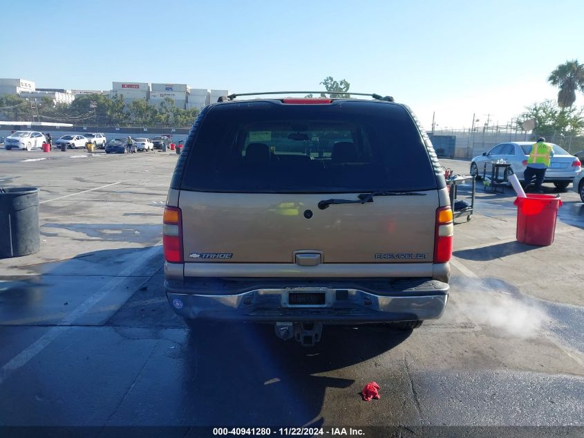 2003 Chevrolet Tahoe Lt VIN: 1GNEC13T53R139198 Lot: 40941280