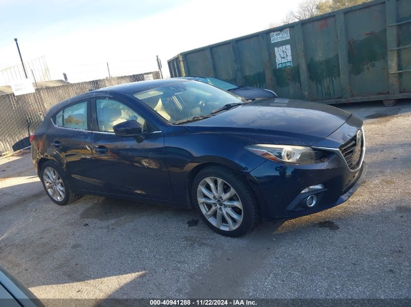 2016 Mazda Mazda3 S Grand Touring VIN: JM1BM1N39G1337681 Lot: 40941288