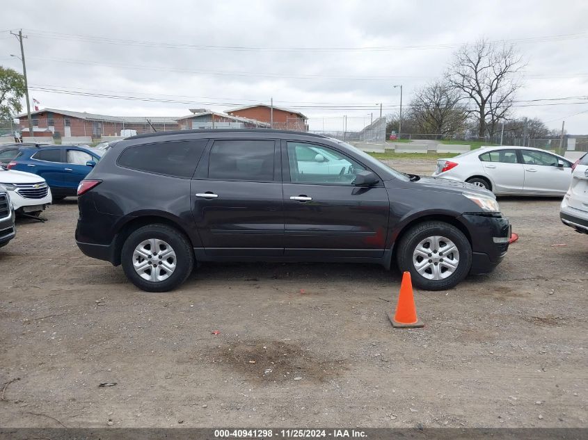 2015 Chevrolet Traverse Ls VIN: 1GNKVFED0FJ282465 Lot: 40941298