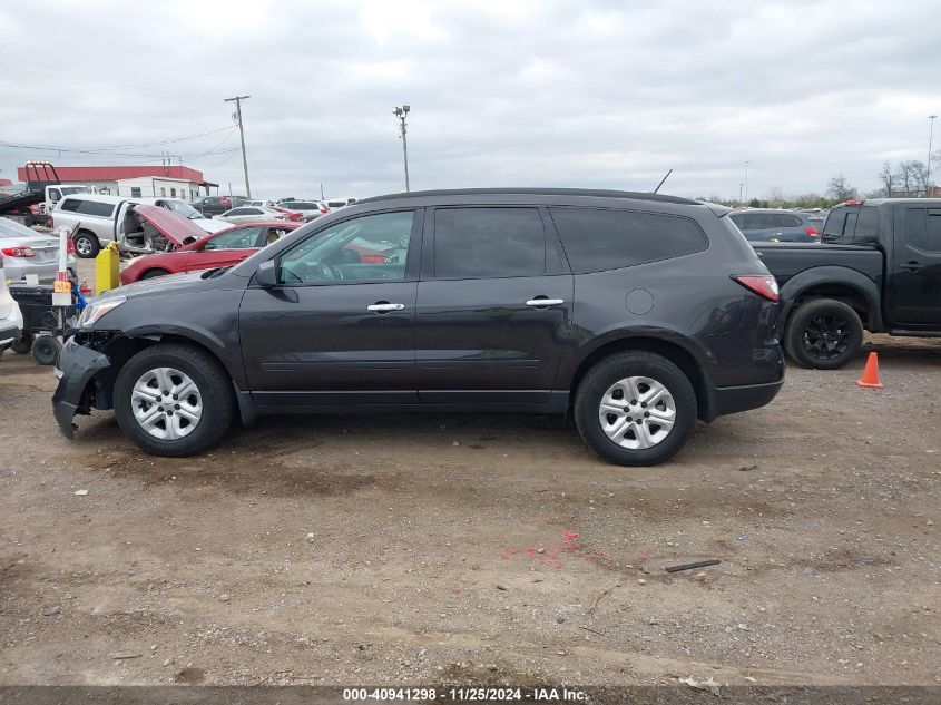 2015 Chevrolet Traverse Ls VIN: 1GNKVFED0FJ282465 Lot: 40941298