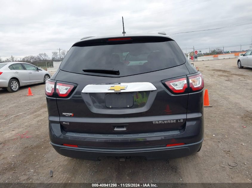 2015 Chevrolet Traverse Ls VIN: 1GNKVFED0FJ282465 Lot: 40941298