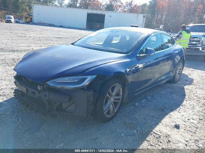 2016 Tesla Model S 60D/70D/75D/85D/90D VIN: 5YJSA1E25GF144614 Lot: 40941311