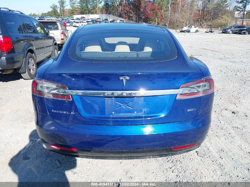 2016 Tesla Model S 60D/70D/75D/85D/90D VIN: 5YJSA1E25GF144614 Lot: 40941311