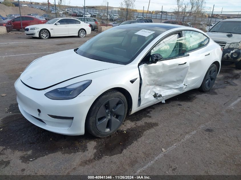 VIN 5YJ3E1EA3PF550181 2023 Tesla Model 3, Rear-Whee... no.2