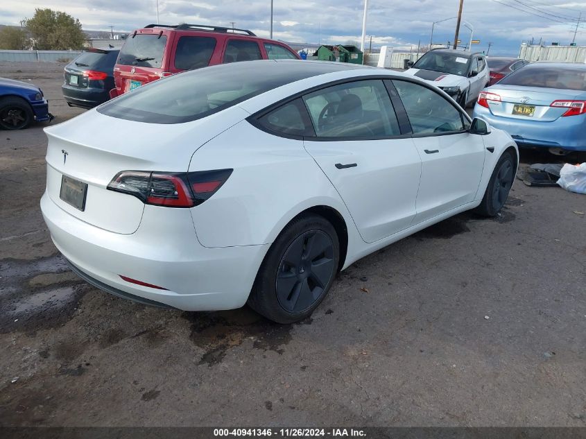 VIN 5YJ3E1EA3PF550181 2023 Tesla Model 3, Rear-Whee... no.4