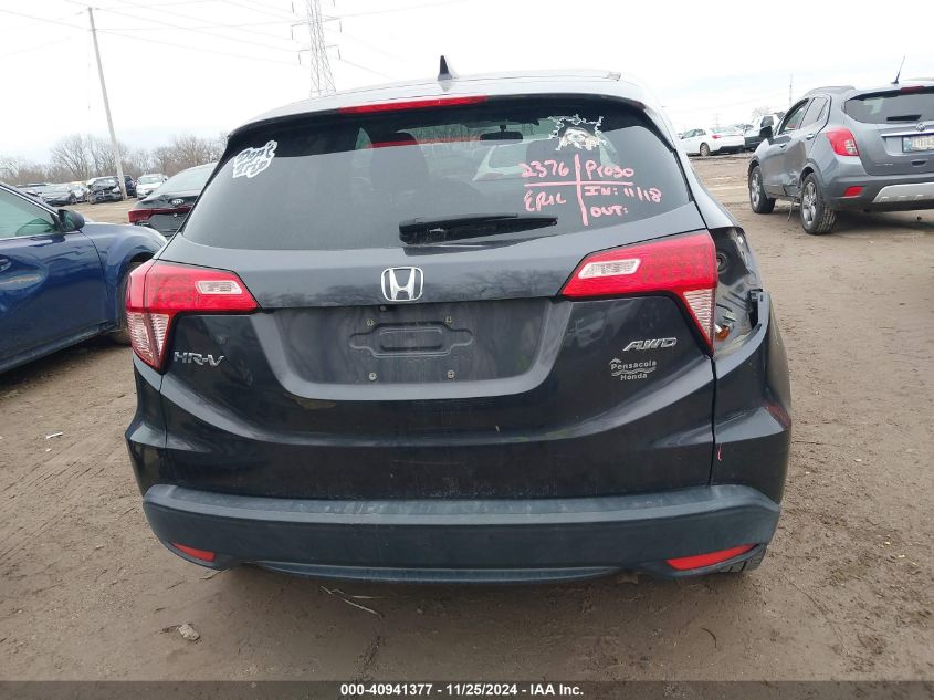 2016 Honda Hr-V Ex VIN: 3CZRU6H51GM749843 Lot: 40941377