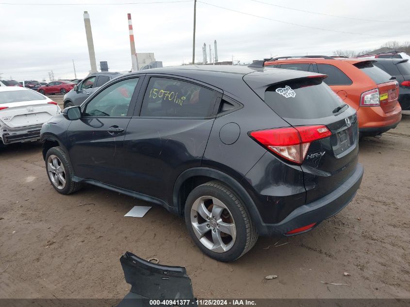 VIN 3CZRU6H51GM749843 2016 Honda HR-V, EX no.3