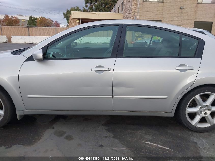 2006 Nissan Maxima 3.5 Se VIN: 1N4BA41E06C860291 Lot: 40941380