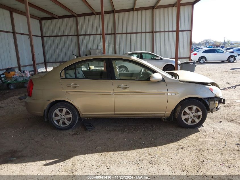 2007 Hyundai Accent Gls VIN: KMHCN46C97U098399 Lot: 40941410