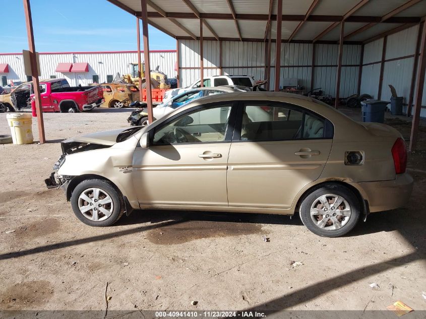 2007 Hyundai Accent Gls VIN: KMHCN46C97U098399 Lot: 40941410