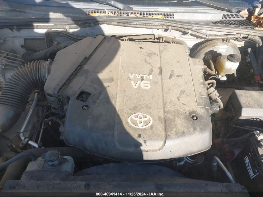 2010 Toyota Tacoma Double Cab Prerunner VIN: 5TEJU4GN2AZ712321 Lot: 40941414