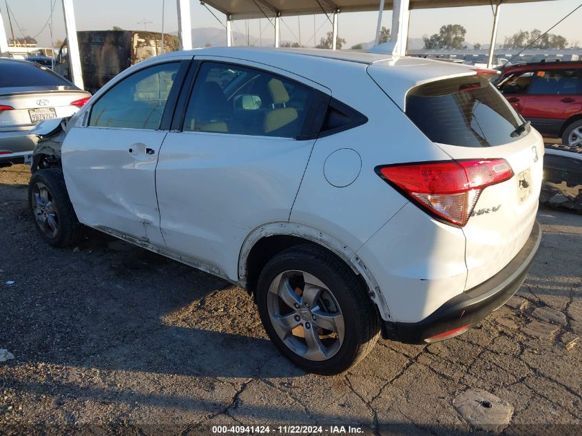 VIN 3CZRU5H32HM706414 2017 Honda HR-V, LX no.3