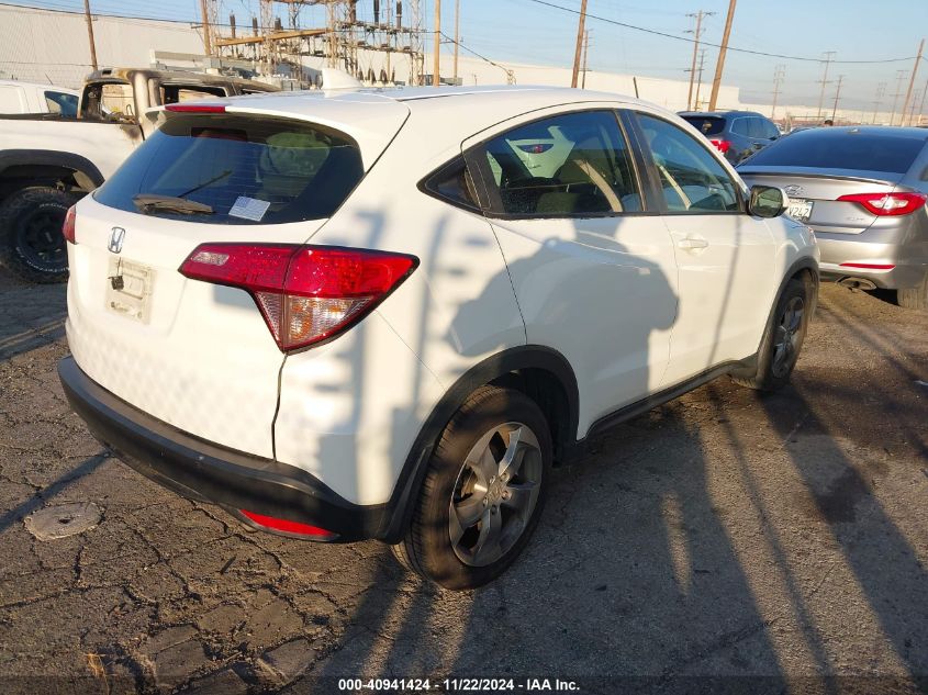 VIN 3CZRU5H32HM706414 2017 Honda HR-V, LX no.4