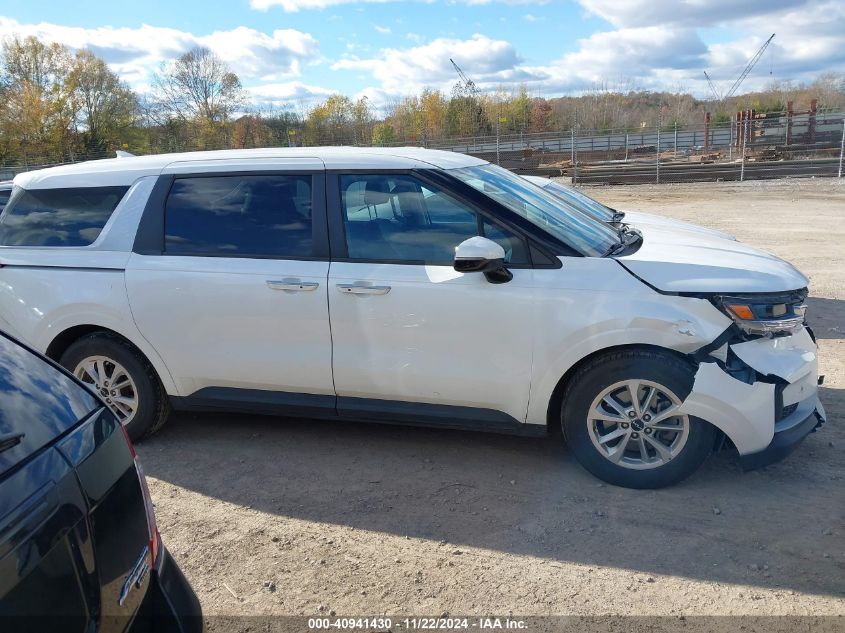 2022 Kia Carnival Mpv Lx Seat Package VIN: KNDNB4H30N6109391 Lot: 40941430