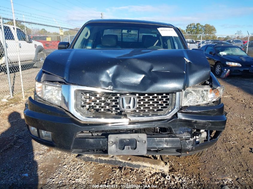 2011 Honda Ridgeline Rtl VIN: 5FPYK1F54BB010113 Lot: 40941431