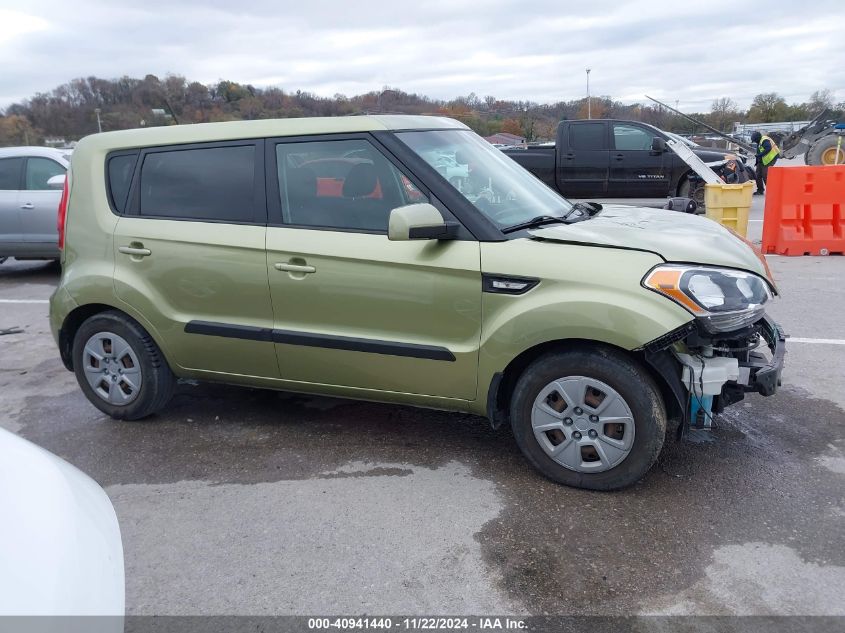 2013 Kia Soul VIN: KNDJT2A50D7574936 Lot: 40941440