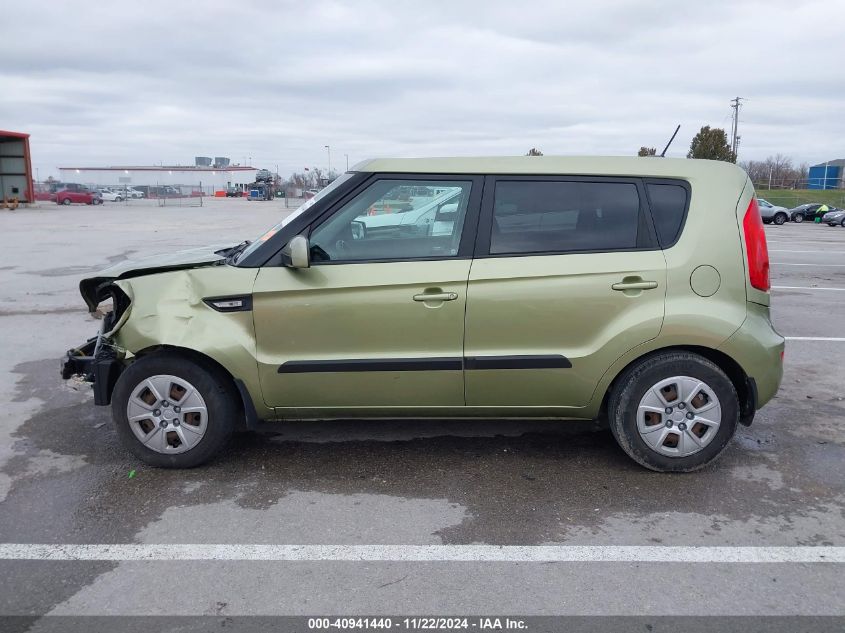 2013 Kia Soul VIN: KNDJT2A50D7574936 Lot: 40941440