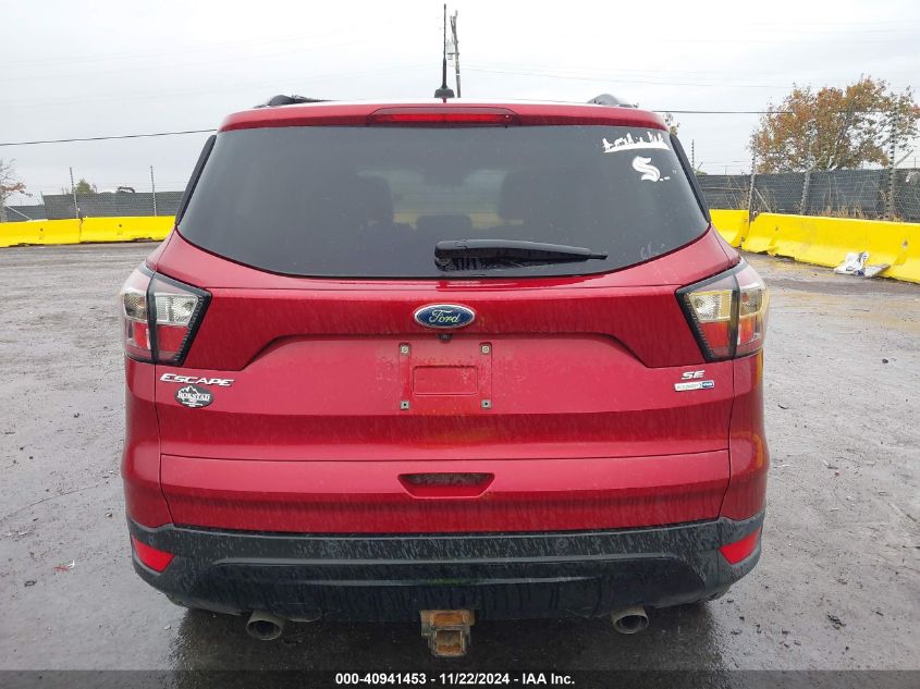 2017 FORD ESCAPE SE - 1FMCU9G9XHUB58887