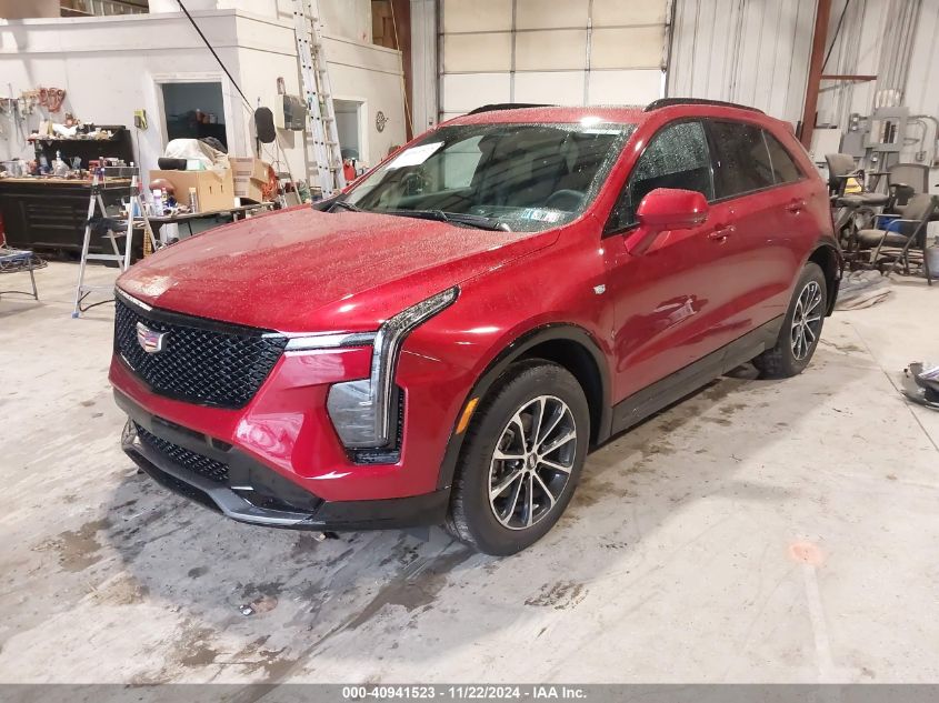 2025 Cadillac Xt4 Awd Sport VIN: 1GYFZFR40SF133215 Lot: 40941523