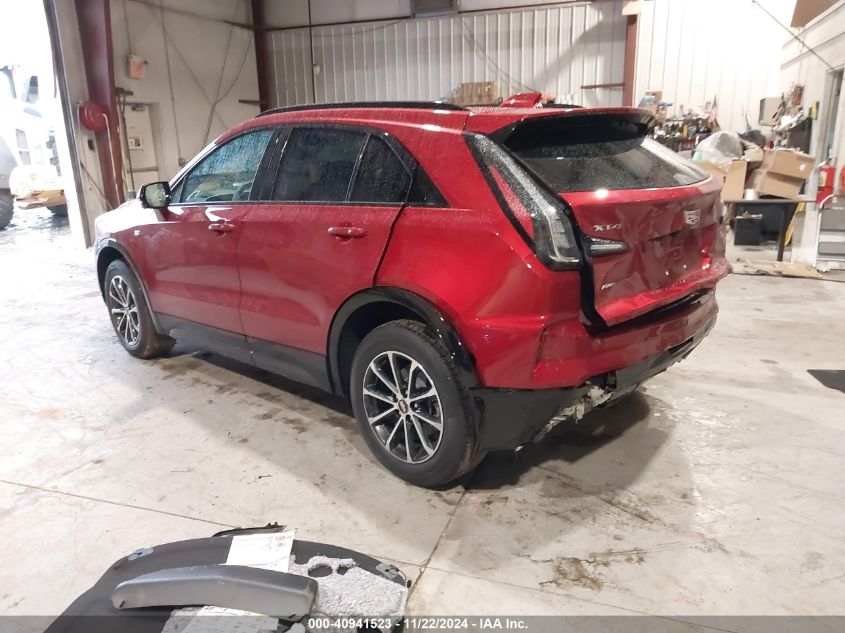 2025 Cadillac Xt4 Awd Sport VIN: 1GYFZFR40SF133215 Lot: 40941523