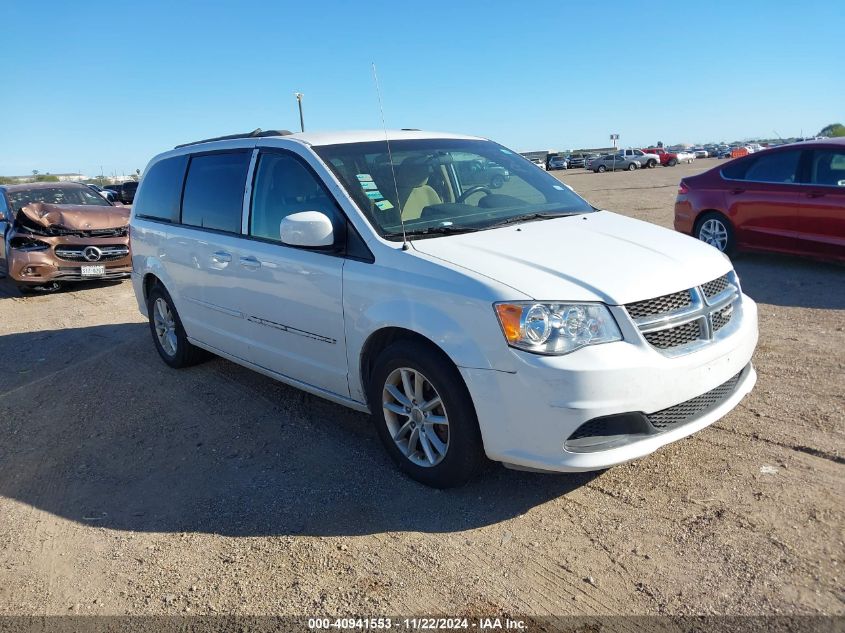 2016 Dodge Grand Caravan Sxt VIN: 2C4RDGCG0GR395827 Lot: 40941553