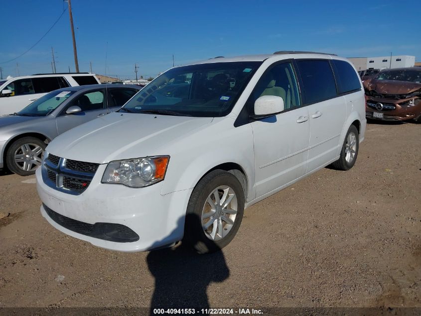 2016 Dodge Grand Caravan Sxt VIN: 2C4RDGCG0GR395827 Lot: 40941553