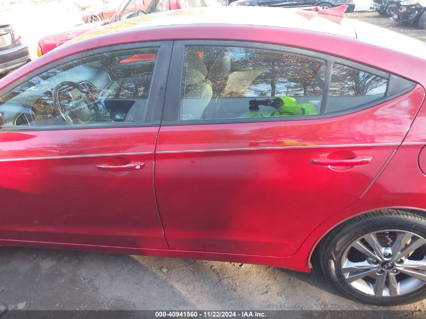 VIN KMHD84LF3HU106024 2017 HYUNDAI ELANTRA SE