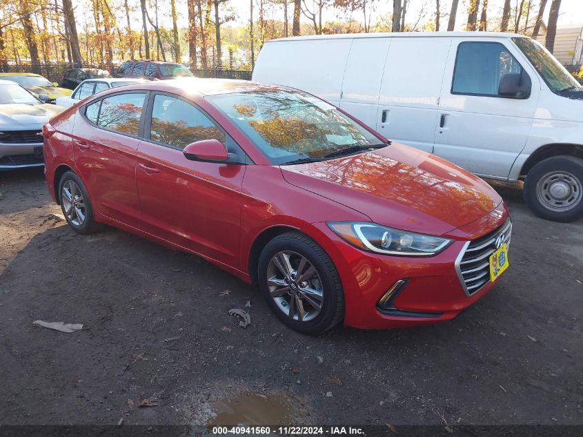 2017 Hyundai Elantra Se VIN: KMHD84LF3HU106024 Lot: 40941560