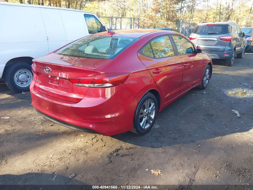 2017 Hyundai Elantra Se VIN: KMHD84LF3HU106024 Lot: 40941560