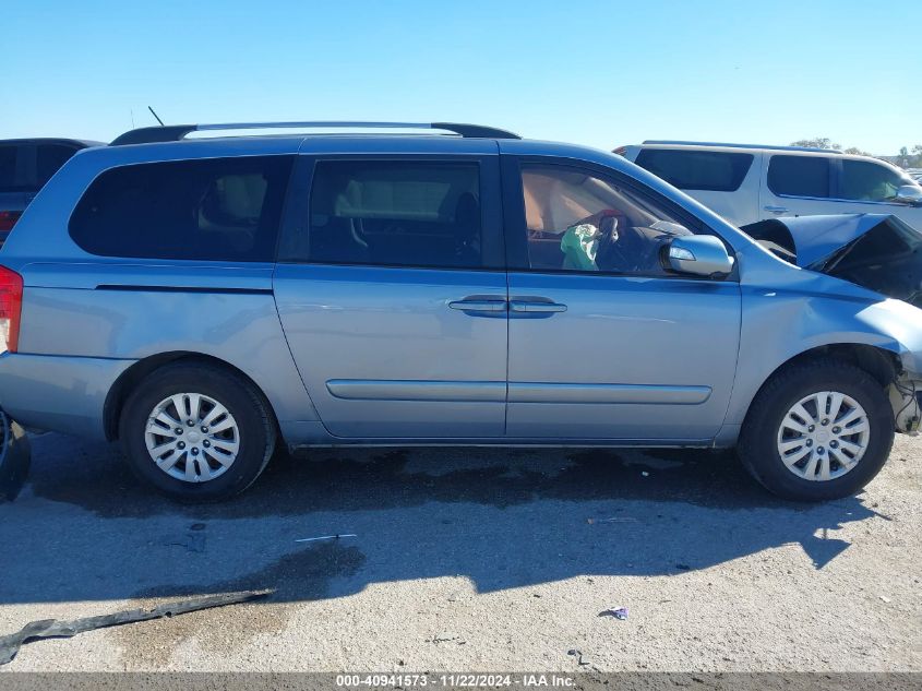 2014 Kia Sedona Lx VIN: KNDMG4C72E6549023 Lot: 40941573