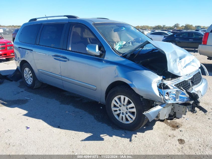 VIN KNDMG4C72E6549023 2014 KIA SEDONA no.1