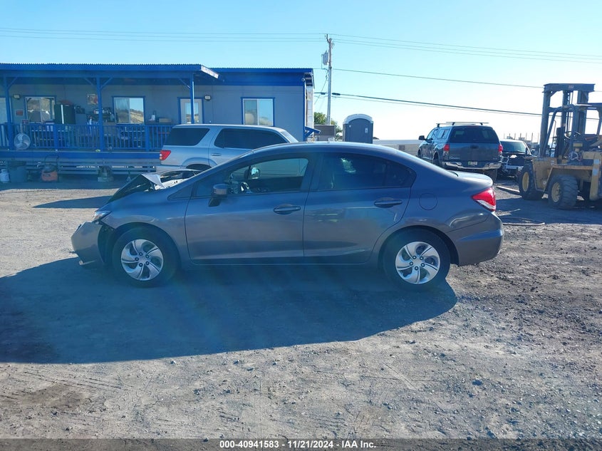 2014 HONDA CIVIC VIN: 19XFB2F57EE254760