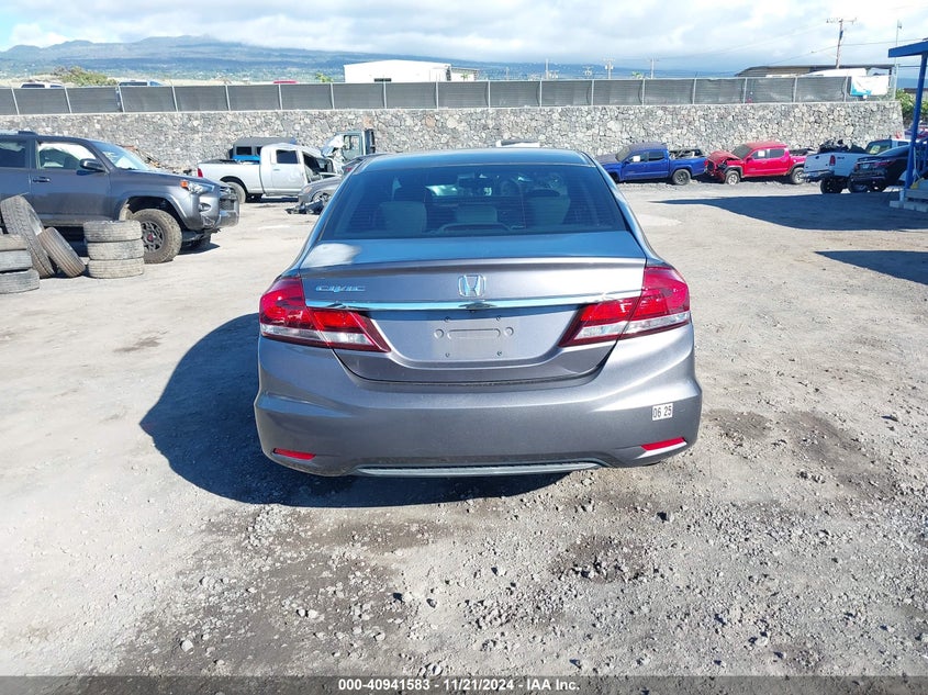2014 HONDA CIVIC VIN: 19XFB2F57EE254760