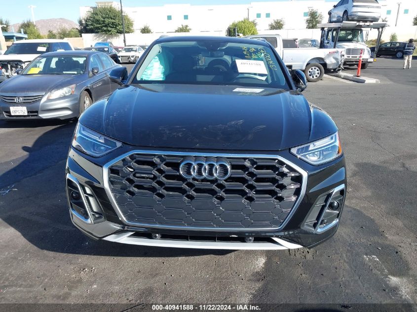 2023 Audi Q5 Premium 45 Tfsi S Line Quattro VIN: WA1GAAFY3P2139000 Lot: 40941588