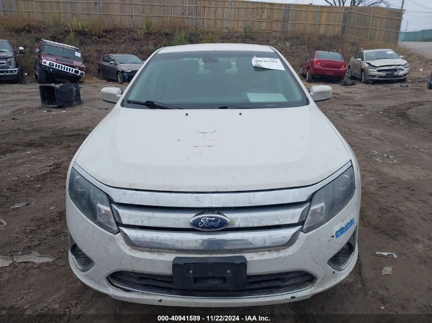 2012 Ford Fusion Sel VIN: 3FAHP0JA0CR125015 Lot: 40941589