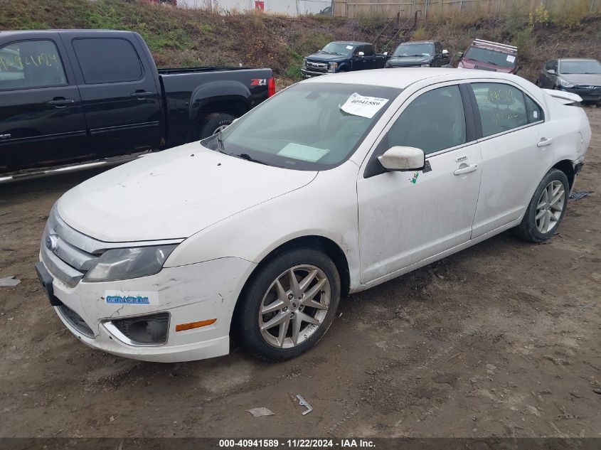 2012 Ford Fusion Sel VIN: 3FAHP0JA0CR125015 Lot: 40941589