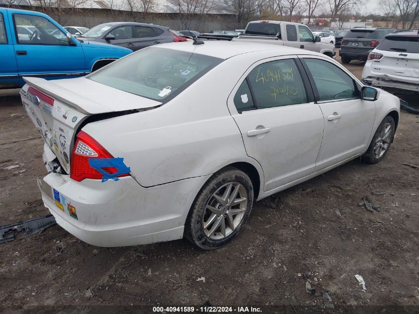 2012 Ford Fusion Sel VIN: 3FAHP0JA0CR125015 Lot: 40941589