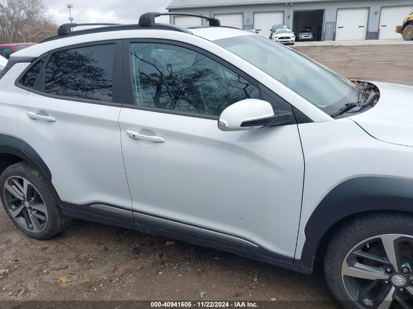 2021 Hyundai Kona Limited VIN: KM8K3CA56MU608725 Lot: 40941605