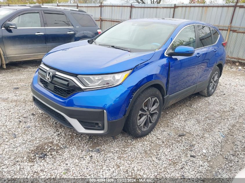 2022 HONDA CR-V AWD EX - 7FARW2H53NE013002