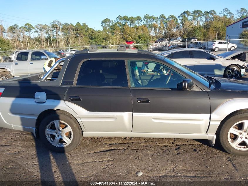 2003 Subaru Baja VIN: 4S4BT61CX37100691 Lot: 40941634