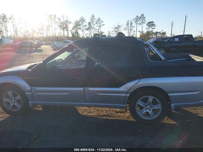 2003 Subaru Baja VIN: 4S4BT61CX37100691 Lot: 40941634