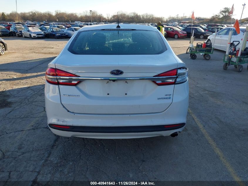 VIN 3FA6P0LU4JR153542 2018 FORD FUSION HYBRID no.16