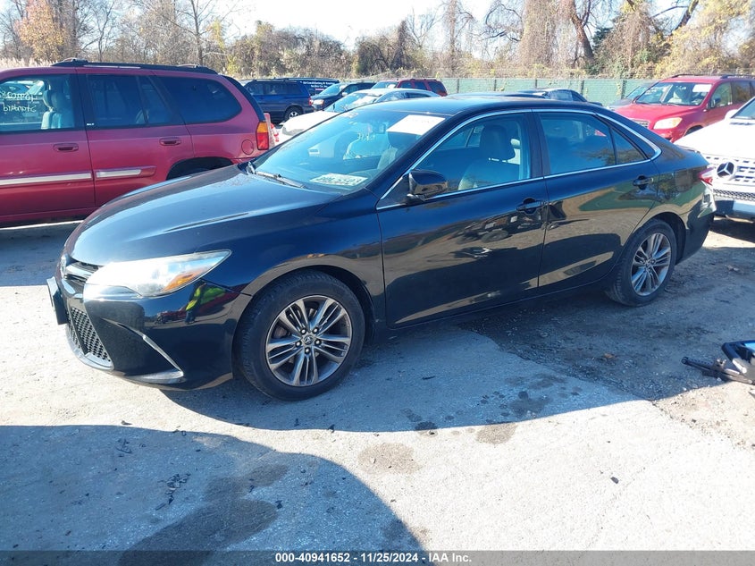 2015 TOYOTA CAMRY SE - 4T1BF1FK3FU105778