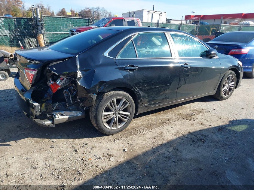 2015 TOYOTA CAMRY SE - 4T1BF1FK3FU105778