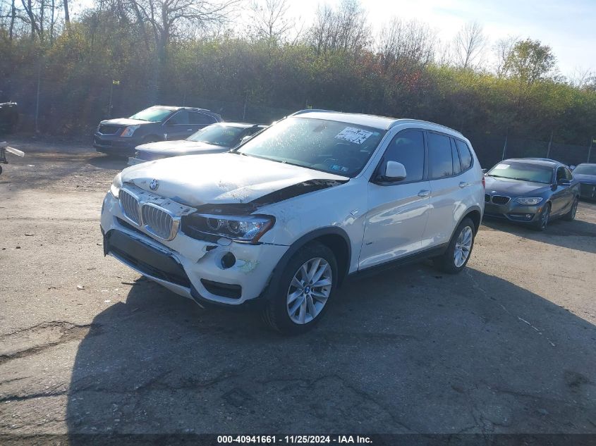 VIN 5UXWX9C35H0T18500 2017 BMW X3, Xdrive28I no.2