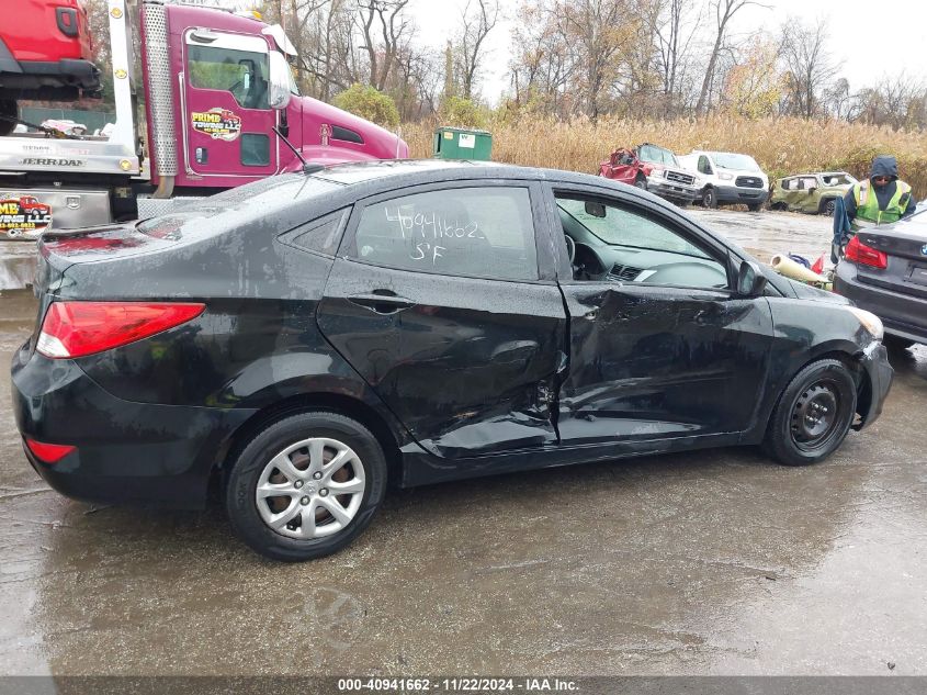 2013 Hyundai Accent Gls VIN: KMHCT4AE7DU577494 Lot: 40941662