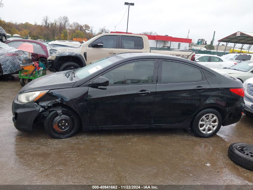 2013 Hyundai Accent Gls VIN: KMHCT4AE7DU577494 Lot: 40941662