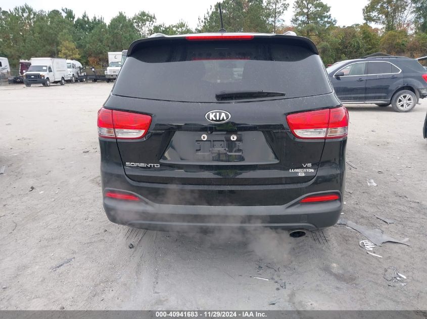 2017 KIA SORENTO 3.3L LX - 5XYPG4A53HG191740